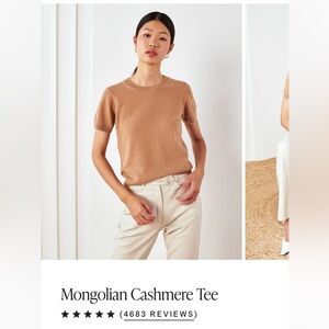 Quince cashmere sweater